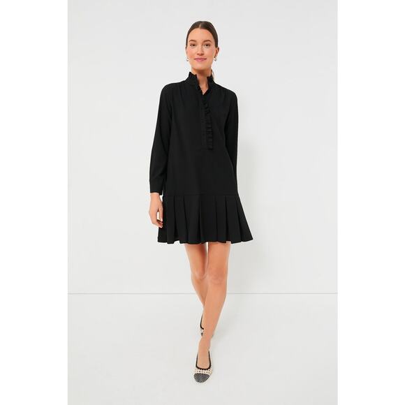 TUCKERNUCK Black Crepe Tate Dress Size XL NWT Retail $168 Tuckernuck - Picture 1 of 8